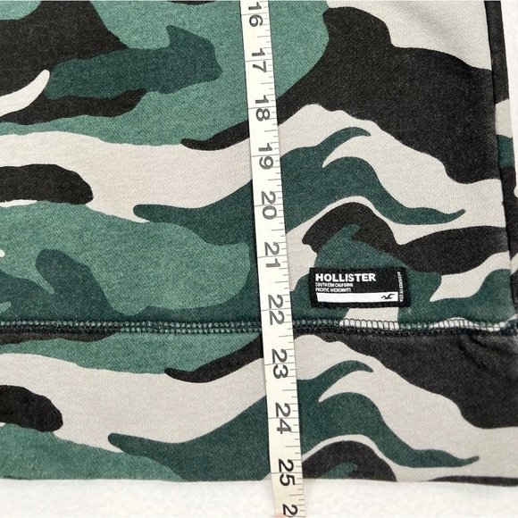 HOLLISTER Southern California Pacific Merchants Camo Pullover Sweatshirt Size XS - Picture 10 of 11